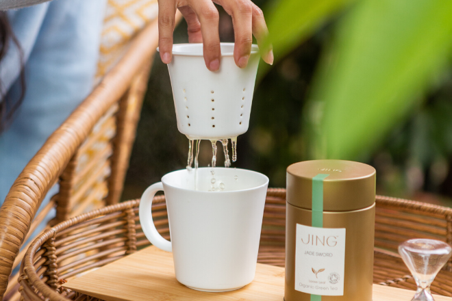 JING Tea Origin Images - Porcelain Infuser